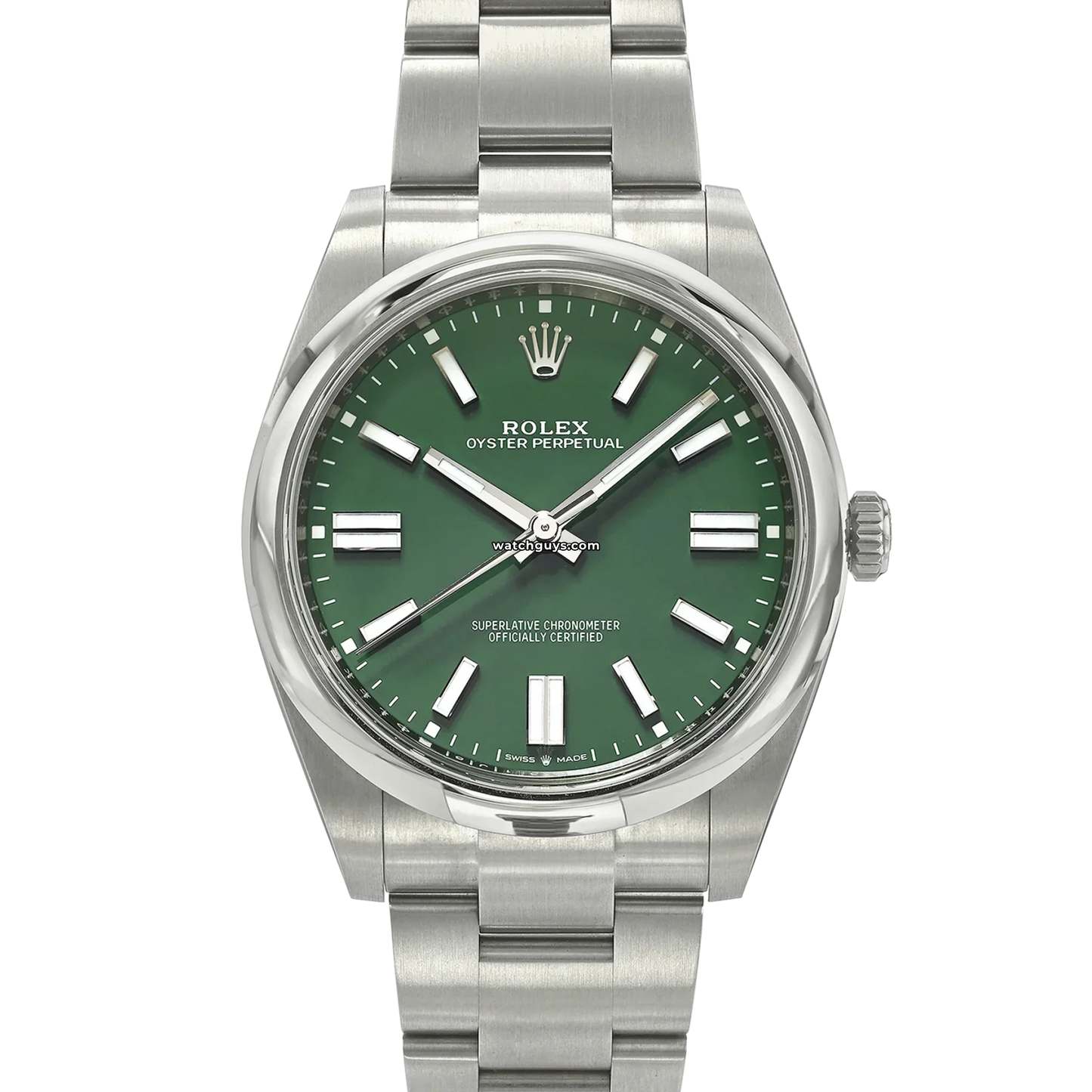 Rolex Oyster Perpetual 124300 Green Index