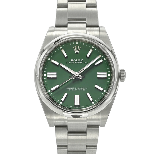 Rolex Oyster Perpetual 124300 Green Index