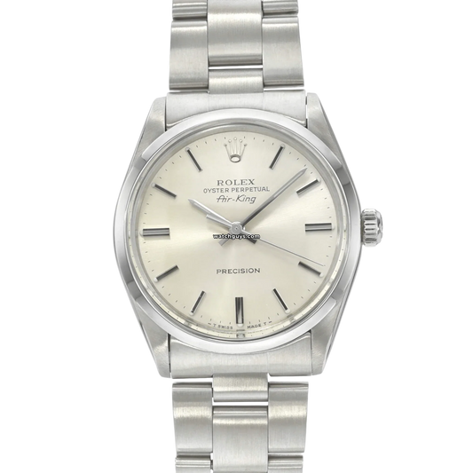 Rolex Air King 5500 Silver
