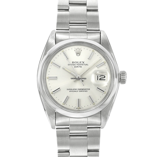 Rolex Date 1500 Silver