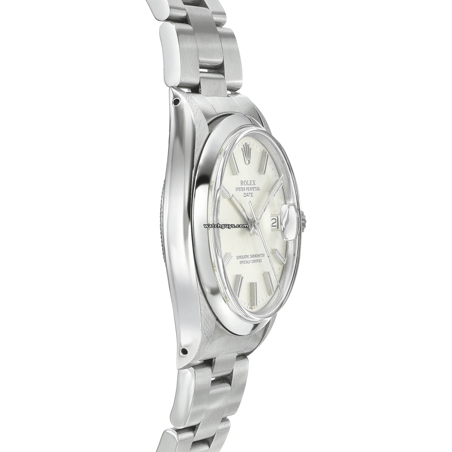 Rolex Date 1500 Silver