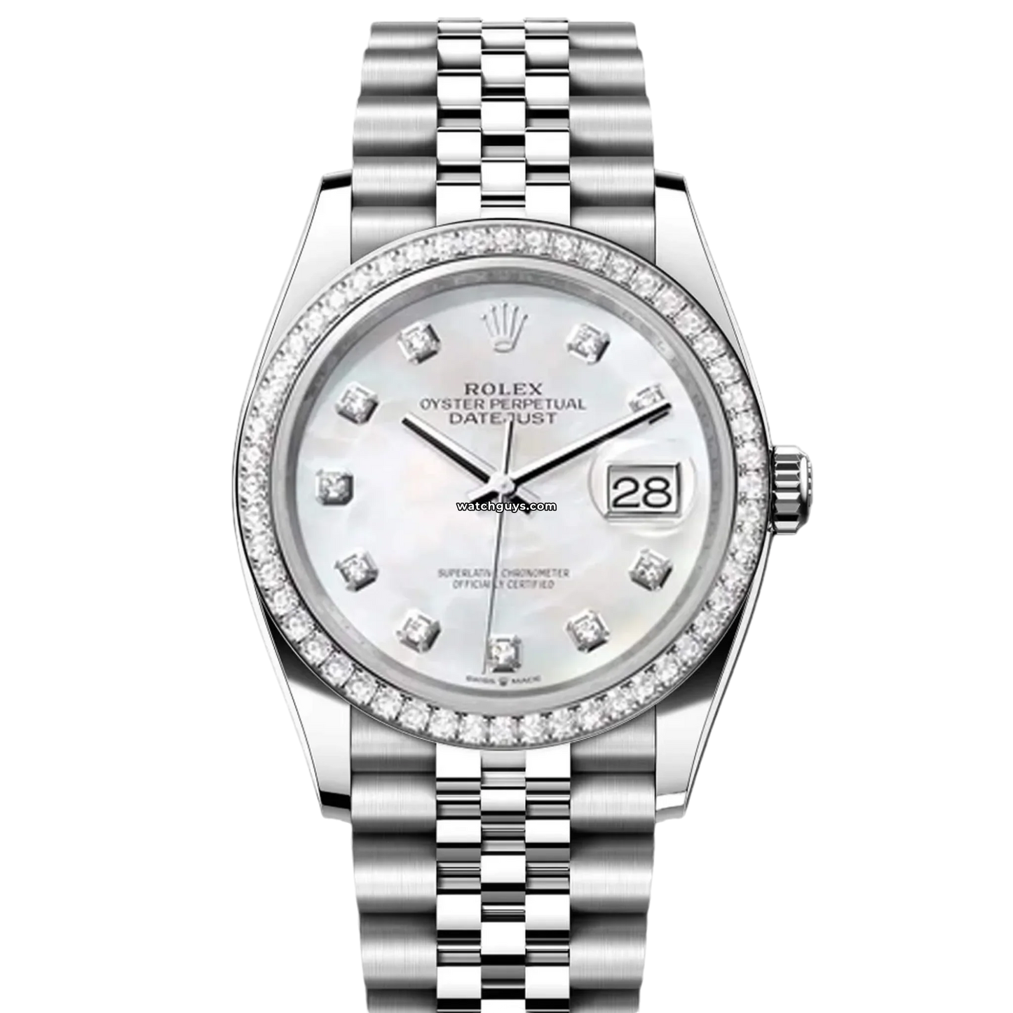 Rolex Datejust 116200 Mother of Pearl Diamond