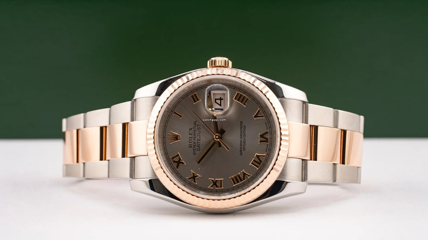 Rolex Datejust 116231 Slate Roman