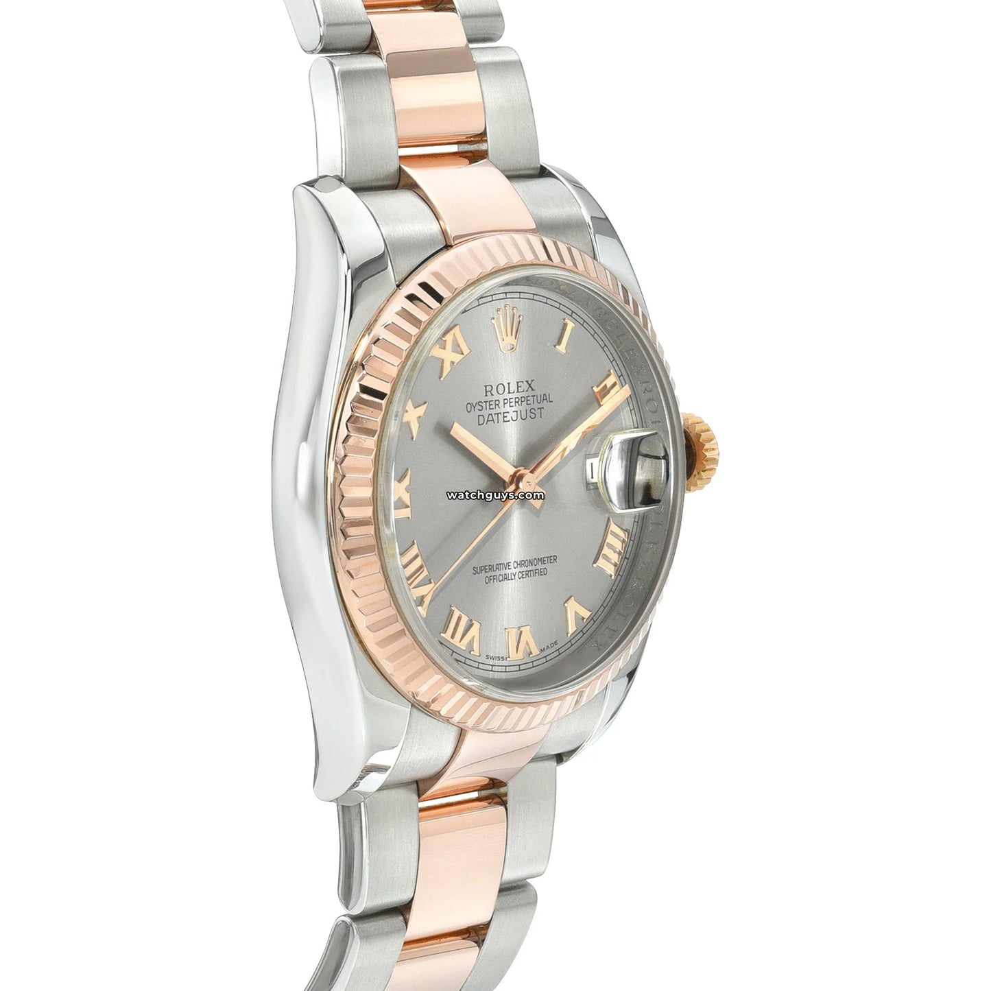 Rolex Datejust 116231 Slate Roman