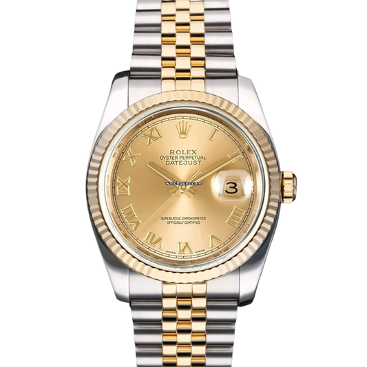 Rolex Datejust 116233 Champagne Roman Jubilee