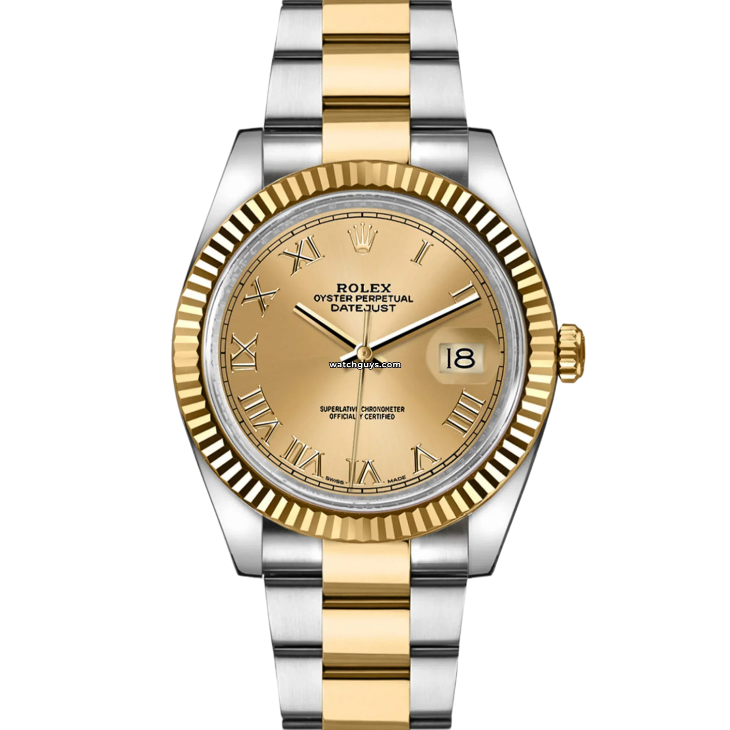 Rolex Datejust 116233 Champagne Roman