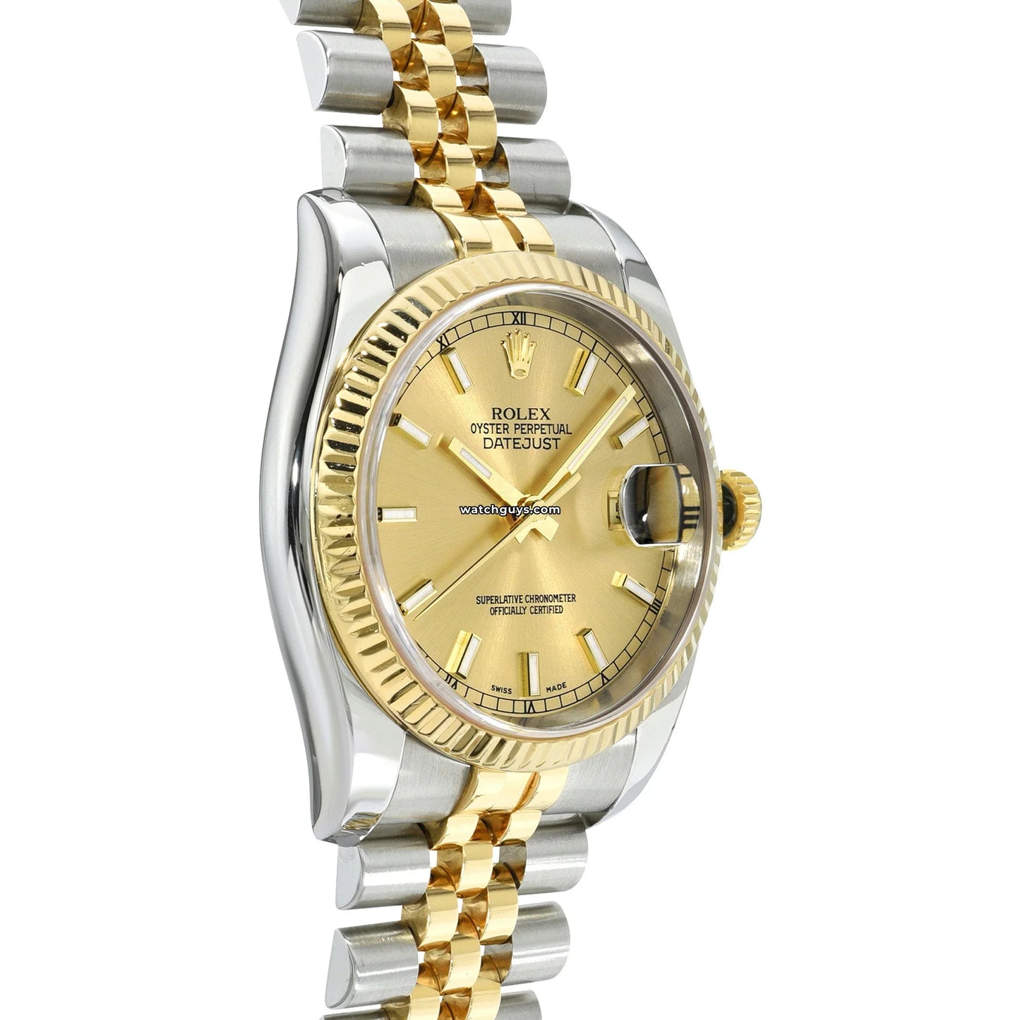 Rolex Datejust 116233 Champagne Two Tone