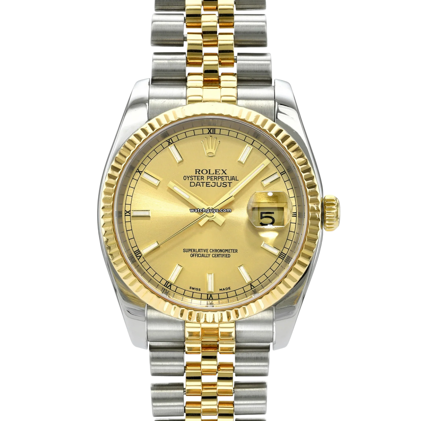 Rolex Datejust 116233 Champagne Two Tone