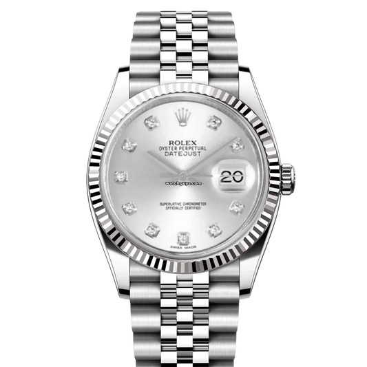 Rolex Datejust 116234 Silver Diamond