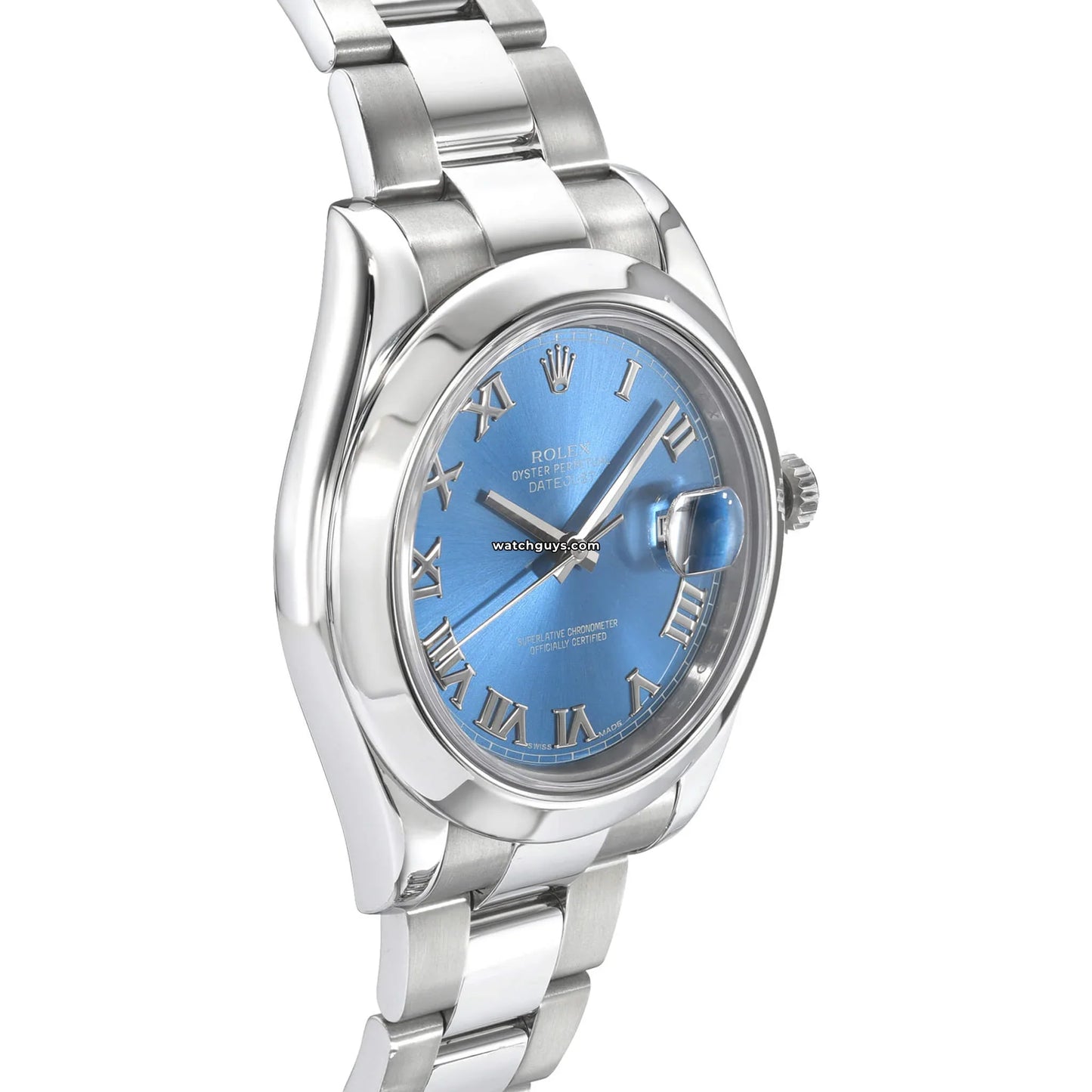 Rolex Datejust 116300 Azzurro Blue Oyster