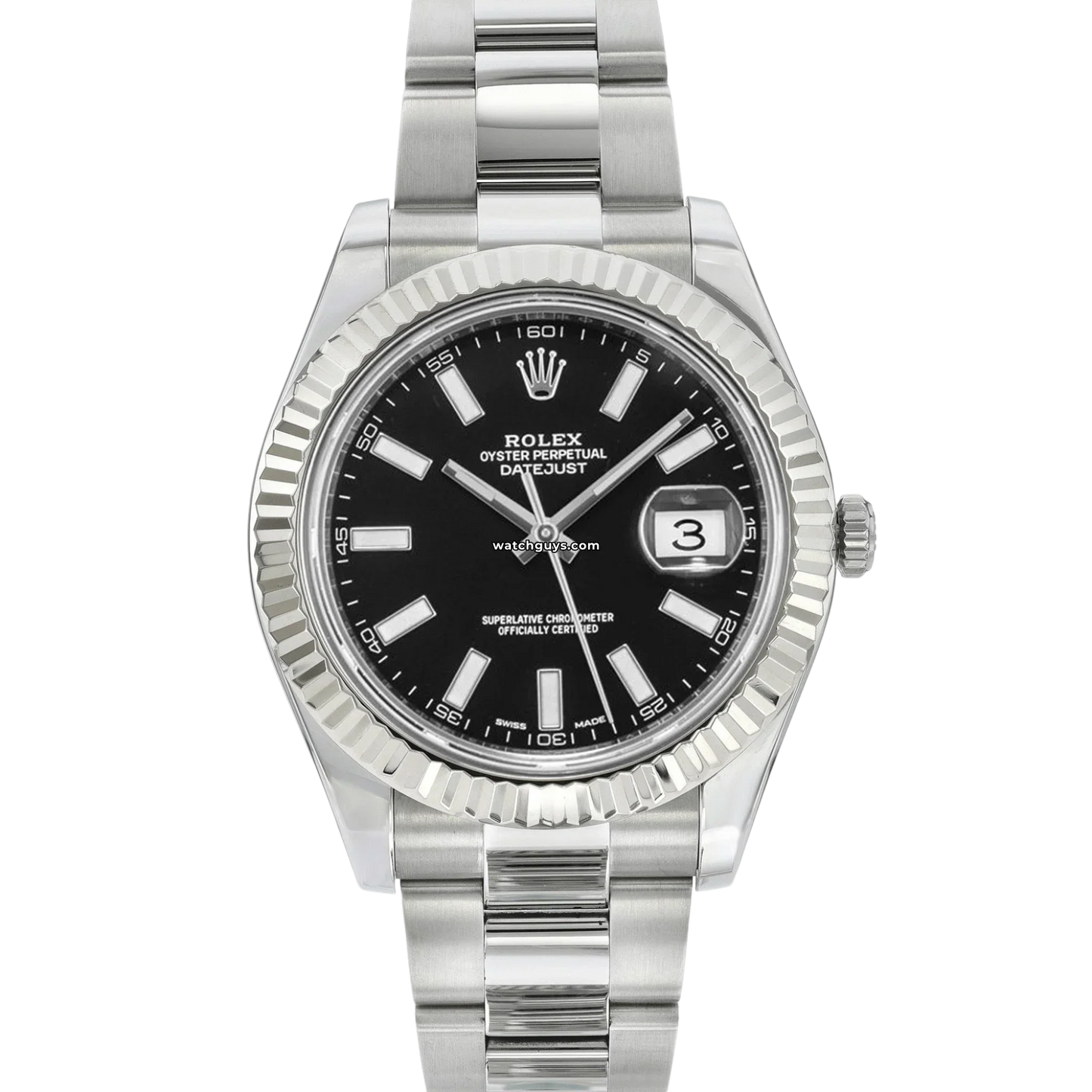 Rolex Datejust 116334 Black Dial