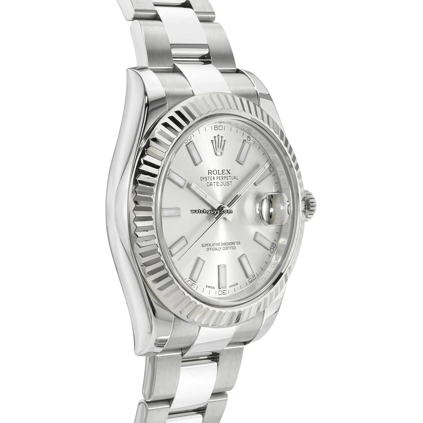 Rolex Datejust 116334 Silver Oyster