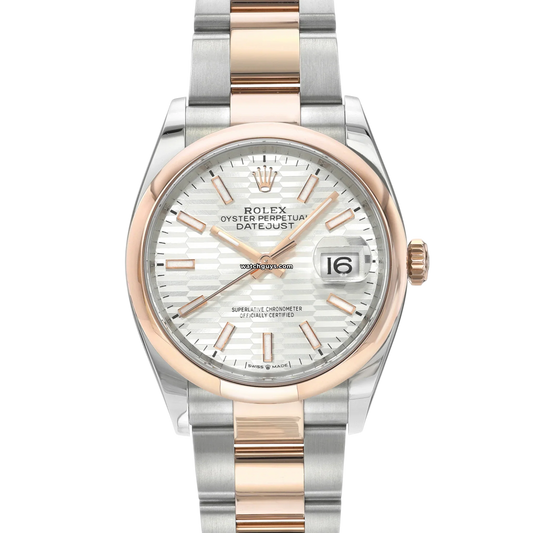 Rolex Datejust 126201 Silver Motif