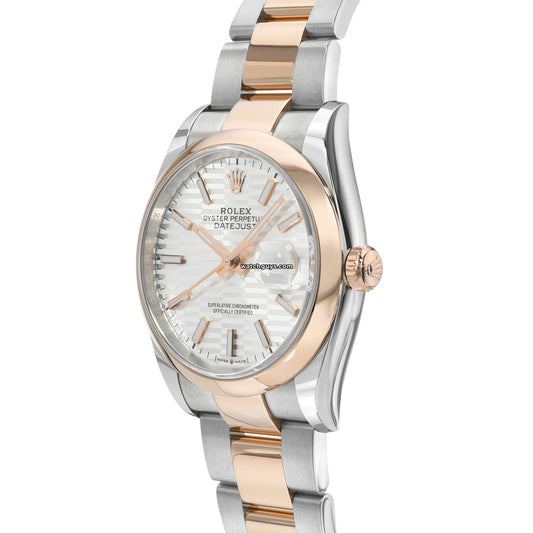 Rolex Datejust 126201 Silver Motif