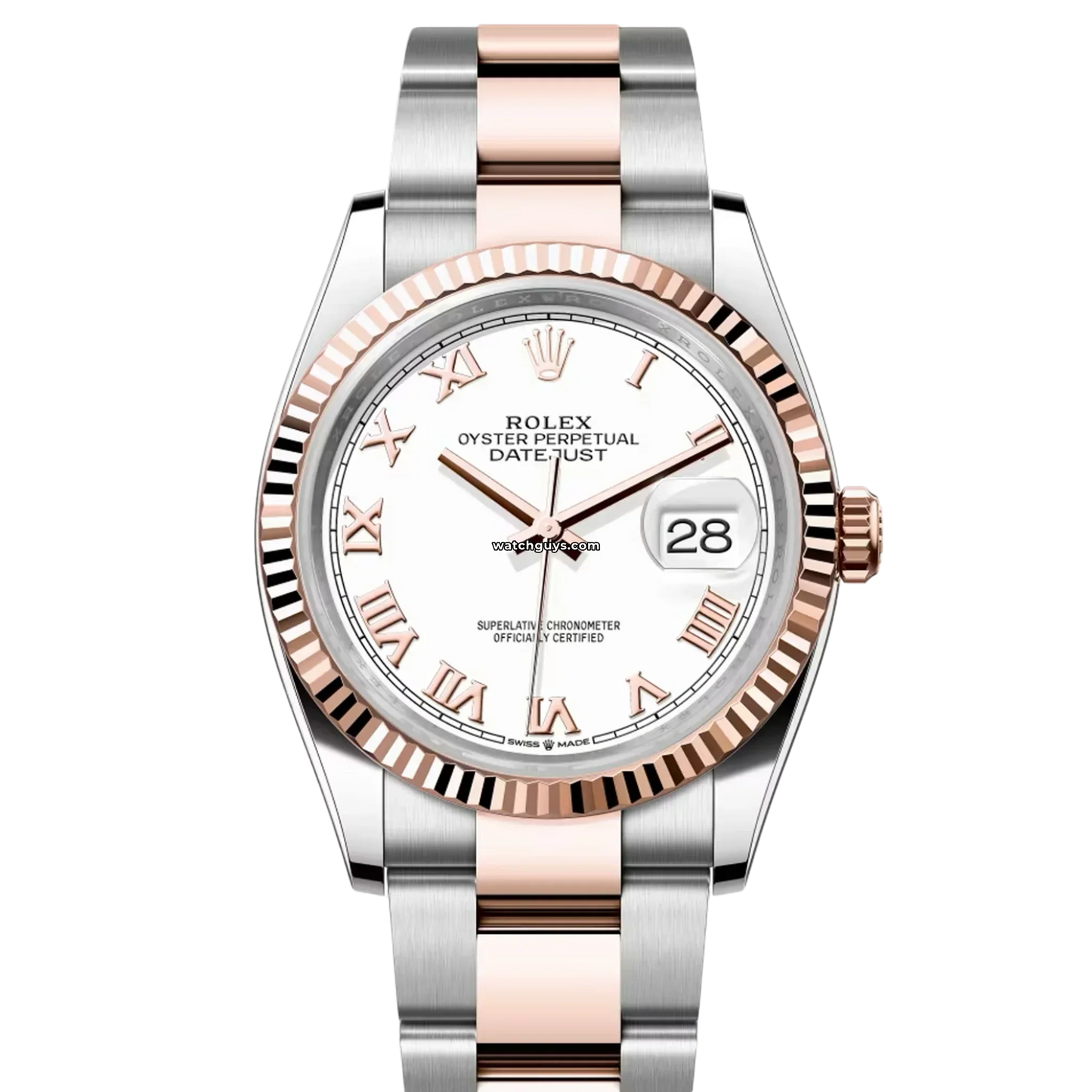 Rolex Datejust 126231 White Roman