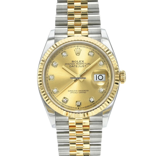 Rolex Datejust 126233 Champagne Diamond Jubilee