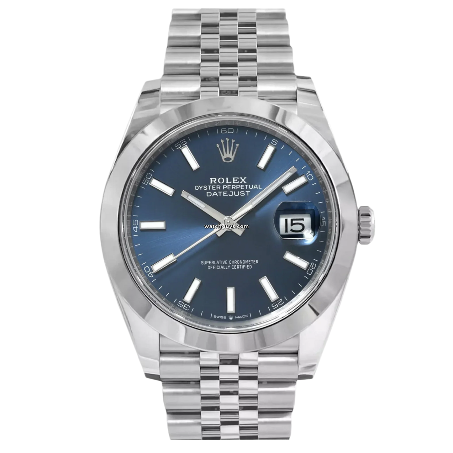 Rolex Datejust 126300 Blue Jubilee