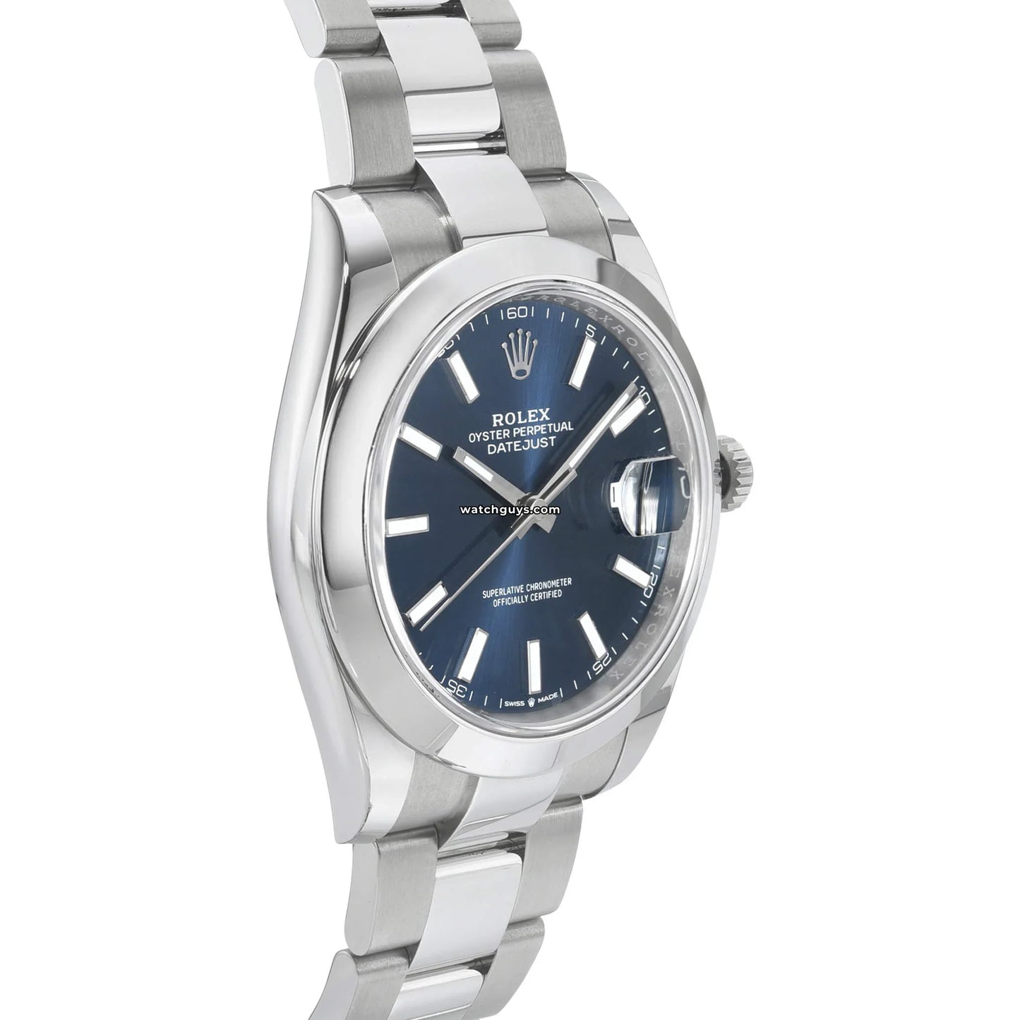 Rolex Datejust 126300 Blue Oyster