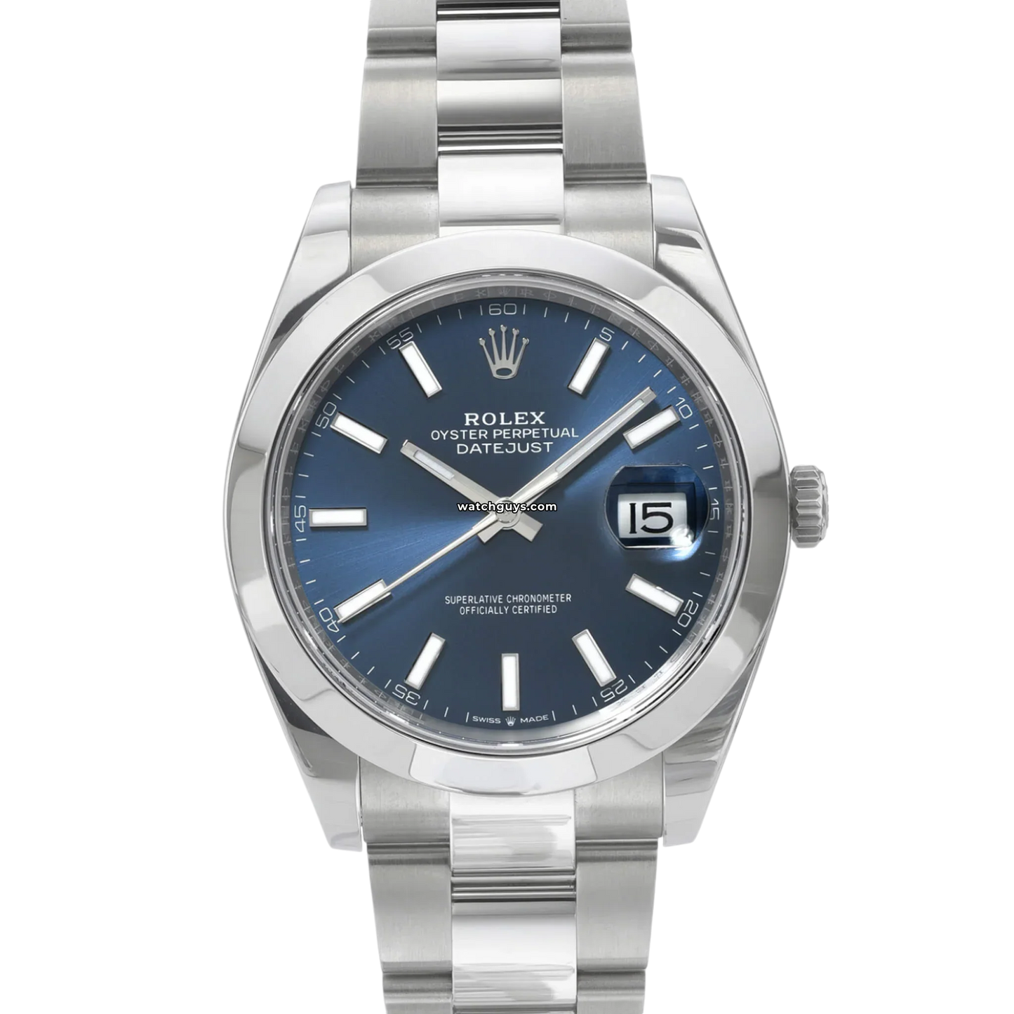 Rolex Datejust 126300 Blue Oyster