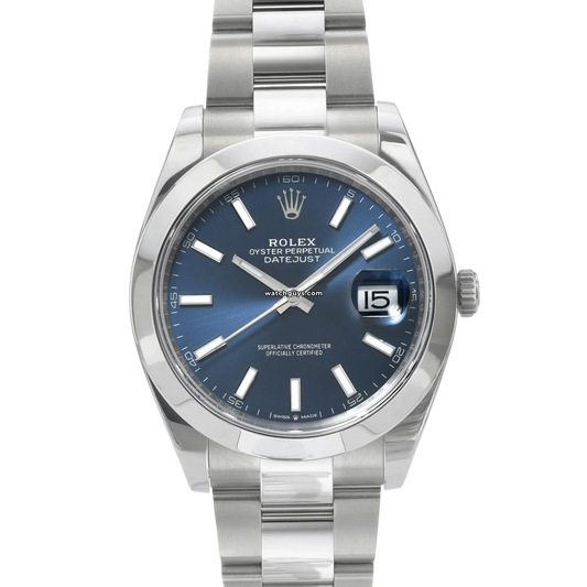 Rolex Datejust 126300 Blue Oyster