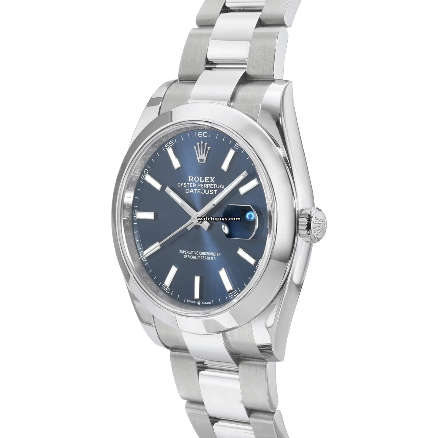 Rolex Datejust 126300 Blue Oyster