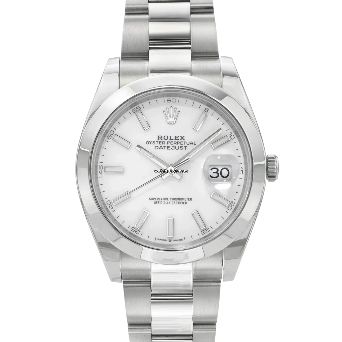 Rolex Datejust 126300 White