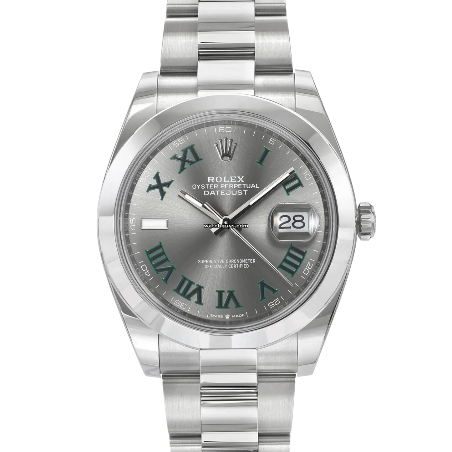 Rolex Datejust 126300 Wimbledon