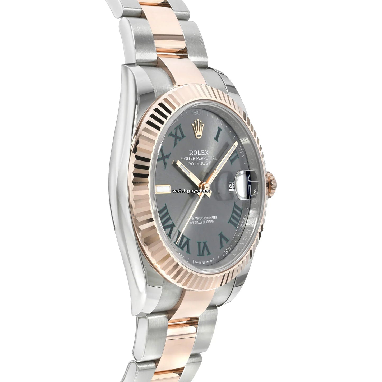 Rolex Datejust 126331 Wimbledon Oyster