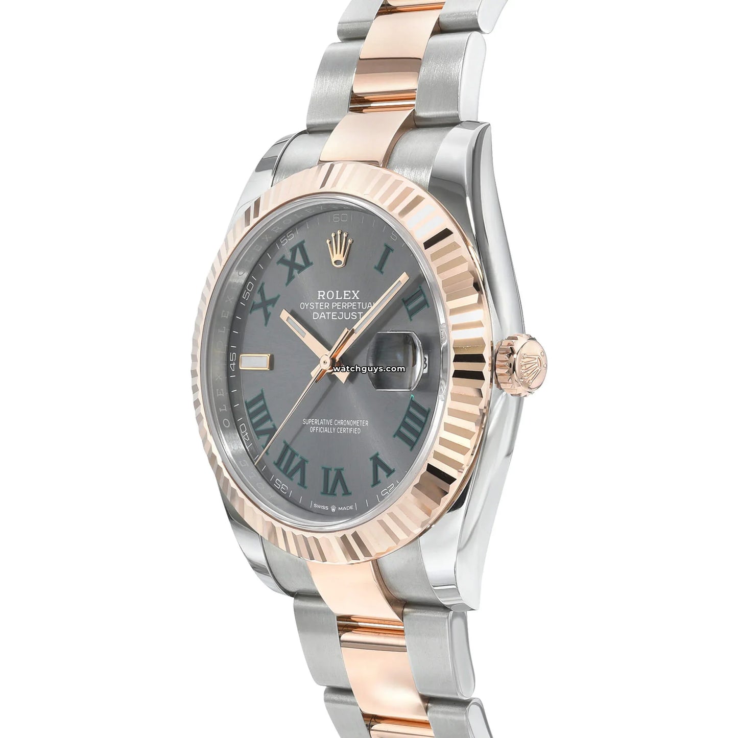 Rolex Datejust 126331 Wimbledon Oyster