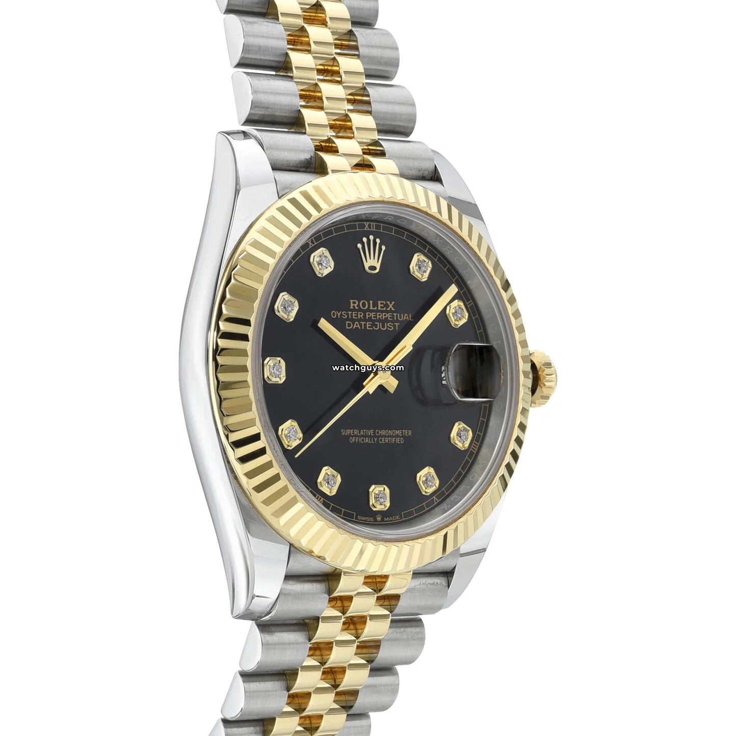 Rolex Datejust 126333 Black Diamond Jubilee