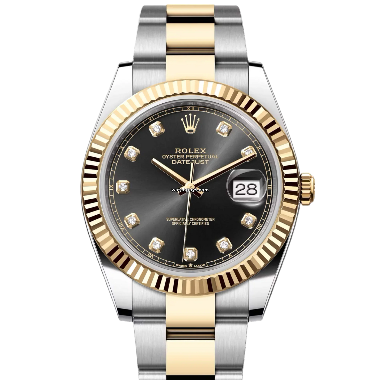 Rolex Datejust 126333 Black Diamond Oyster