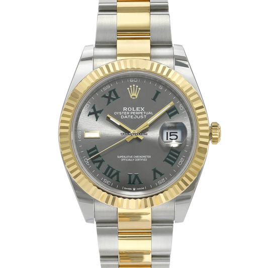 Rolex Datejust 126333 Wimbledon Oyster