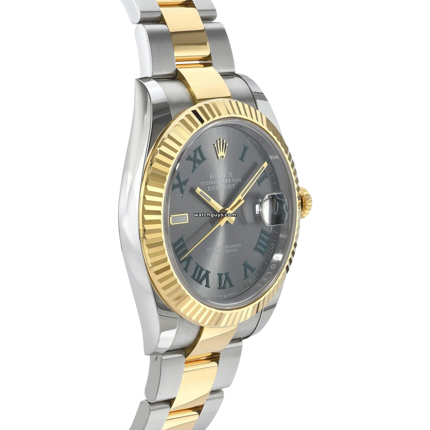 Rolex Datejust 126333 Wimbledon Oyster