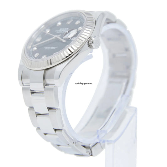 Rolex Datejust 126334 Black Diamond Oyster