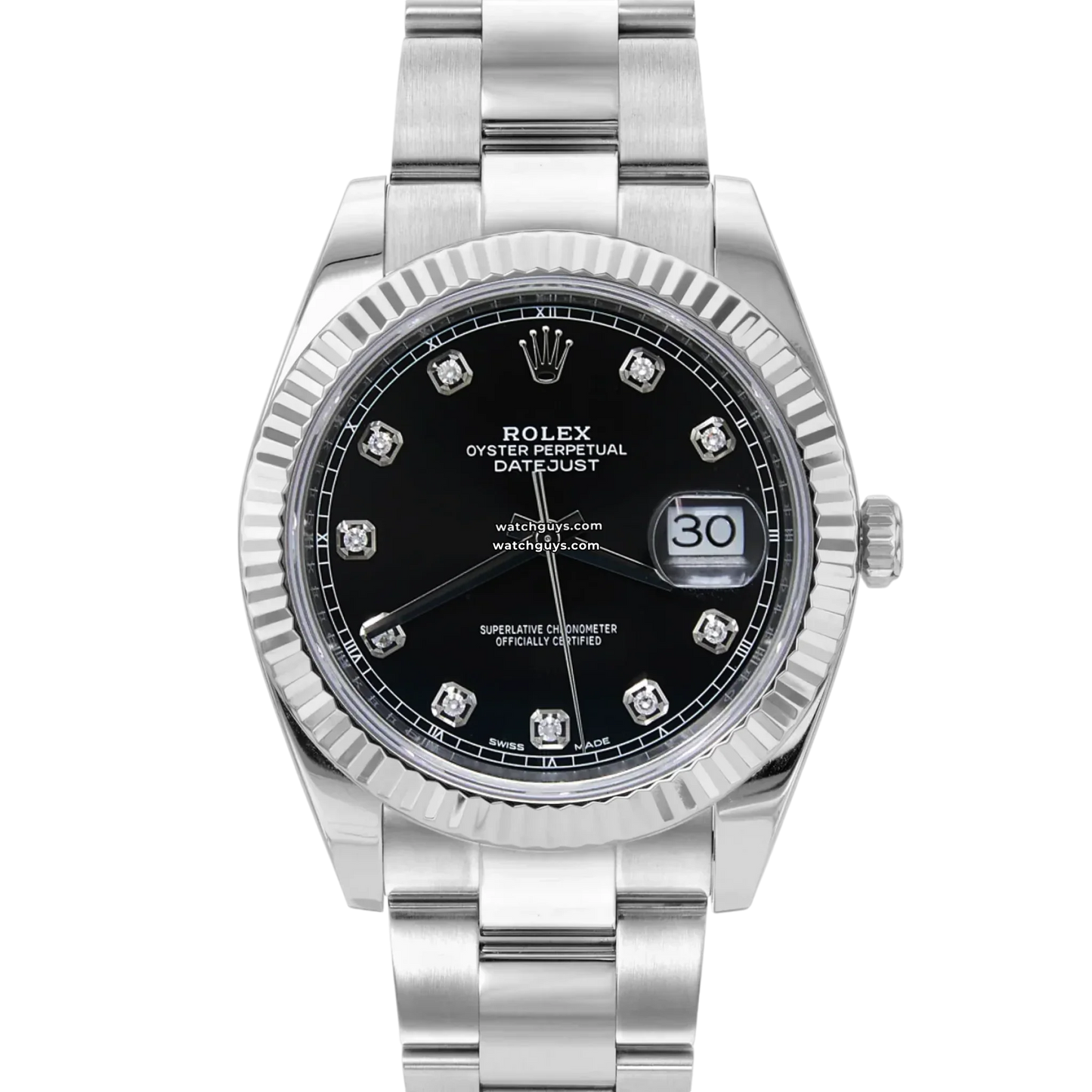 Rolex Datejust 126334 Black Diamond Oyster
