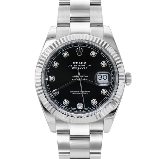Rolex Datejust 126334 Black Diamond Oyster