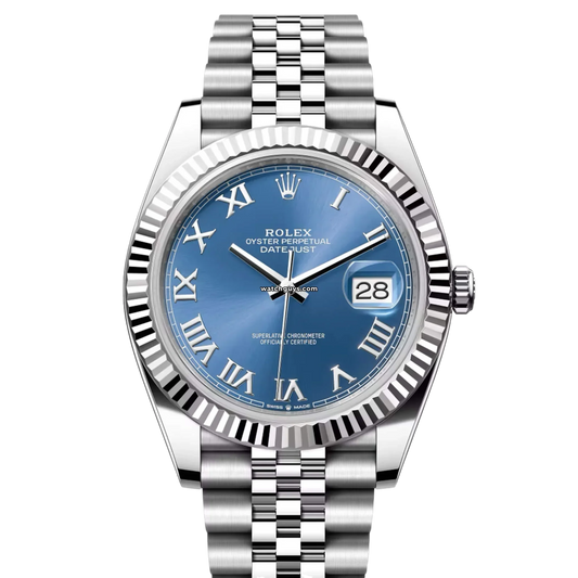 Rolex Datejust 126334 Blue Roman Jubilee