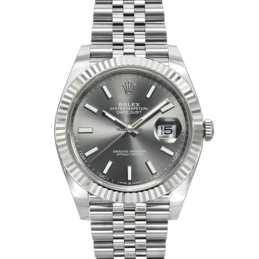 Rolex Datejust 126334 Rhodium Jubilee