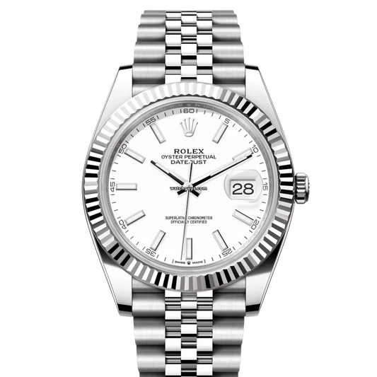 Rolex Datejust 126334 White Index Jubilee