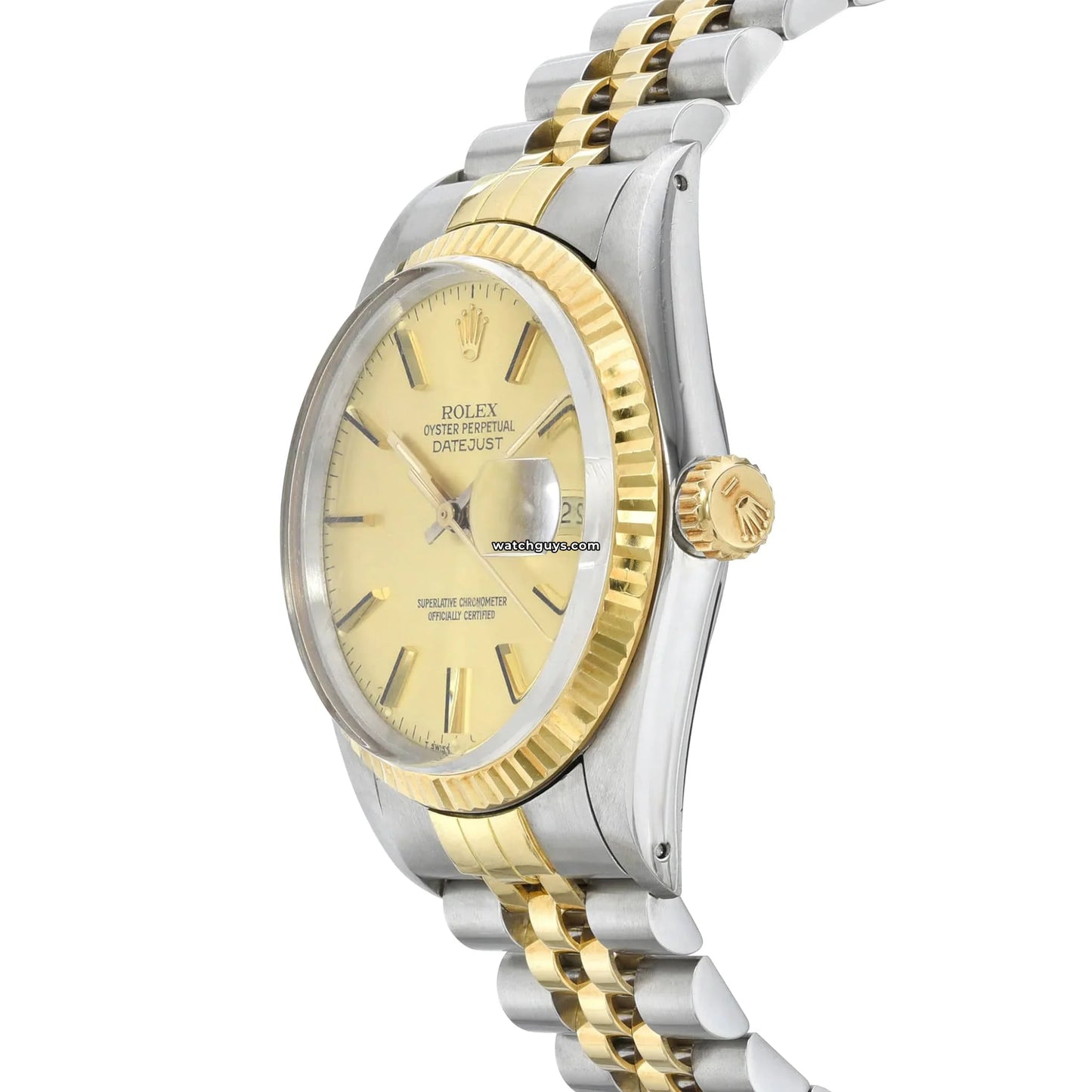 Rolex Datejust 16013 Steel & Yellow Gold
