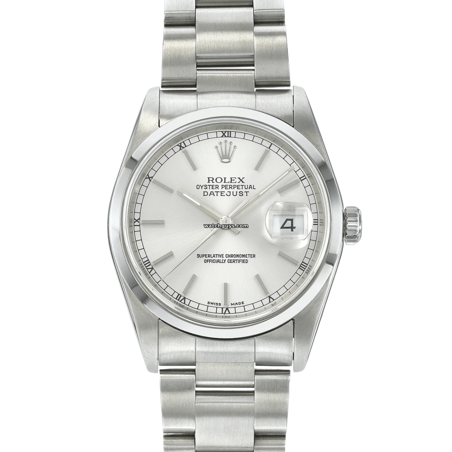 Rolex Datejust 16200 Silver