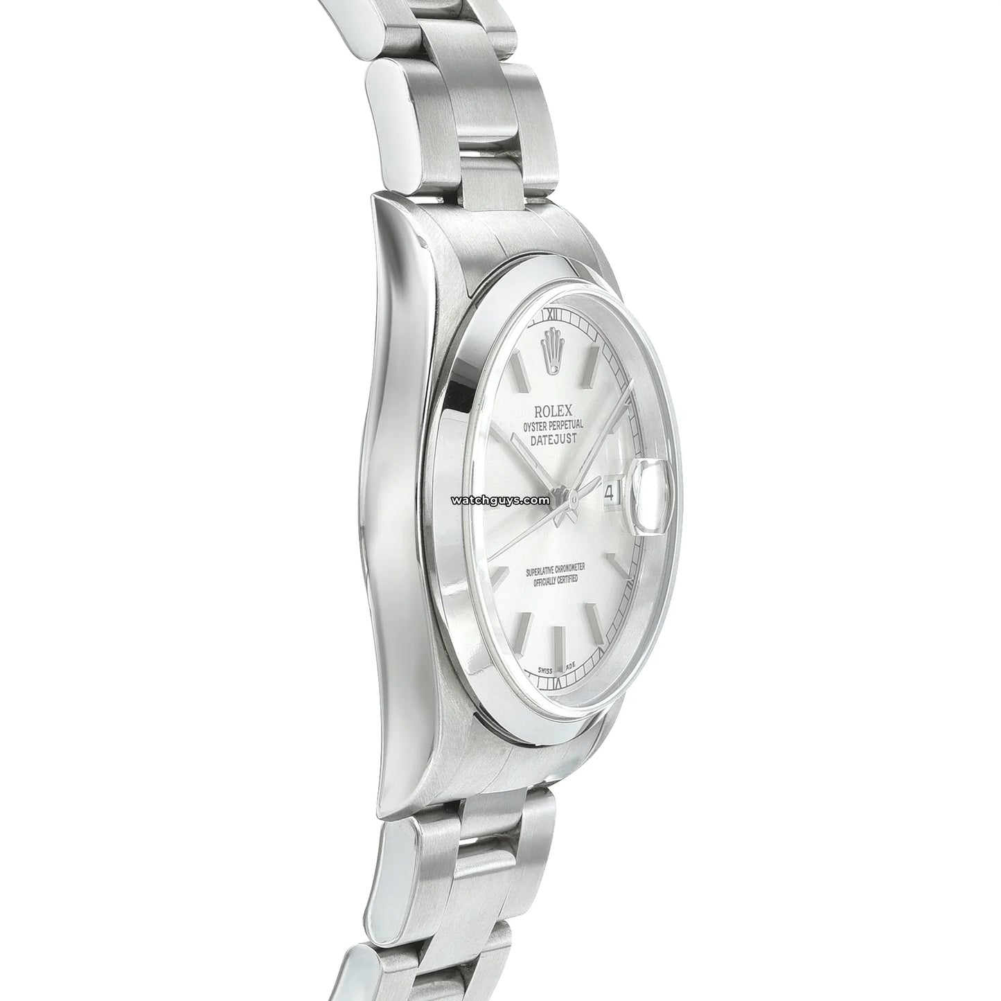 Rolex Datejust 16200 Silver