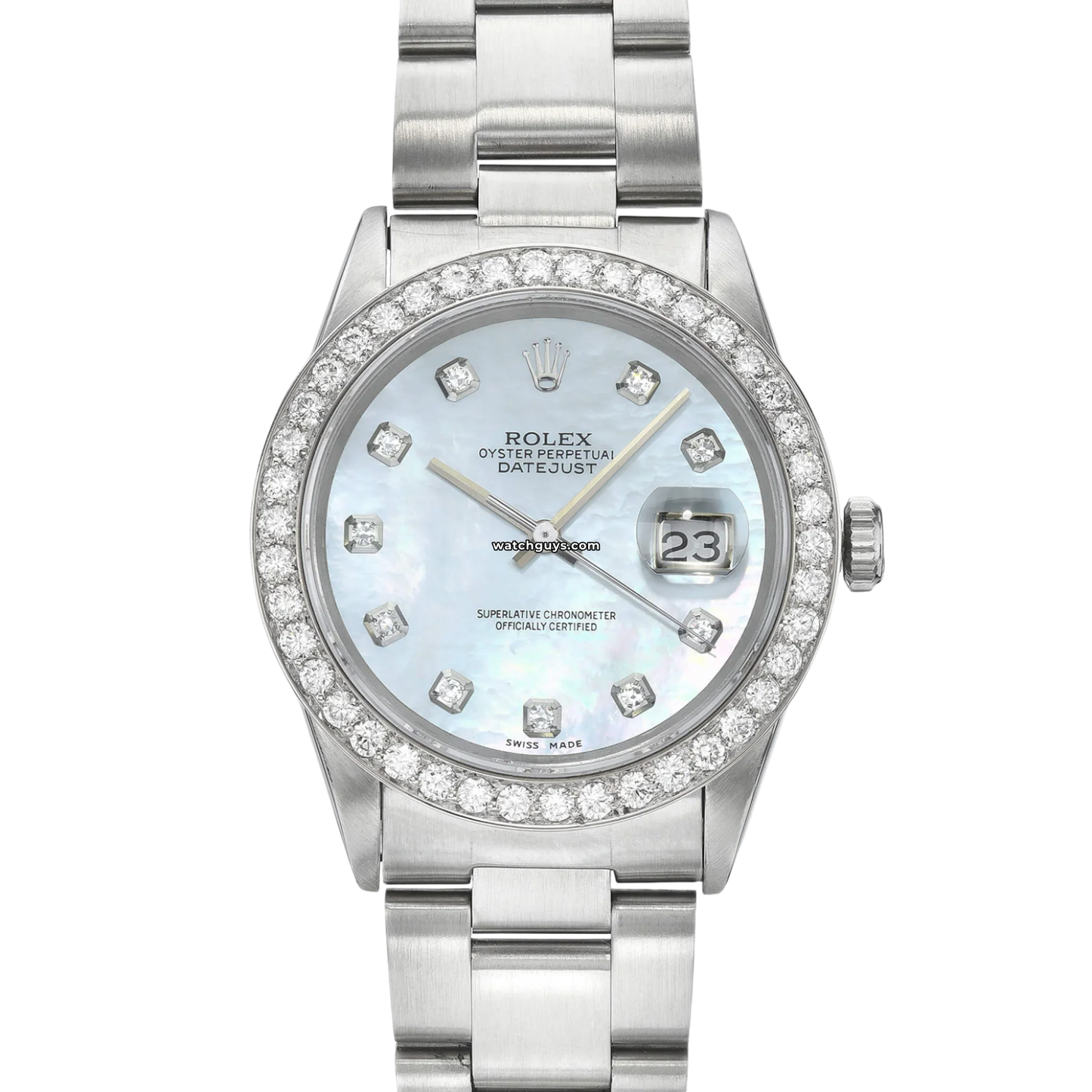 Rolex Datejust 16220 Mother of Pearl