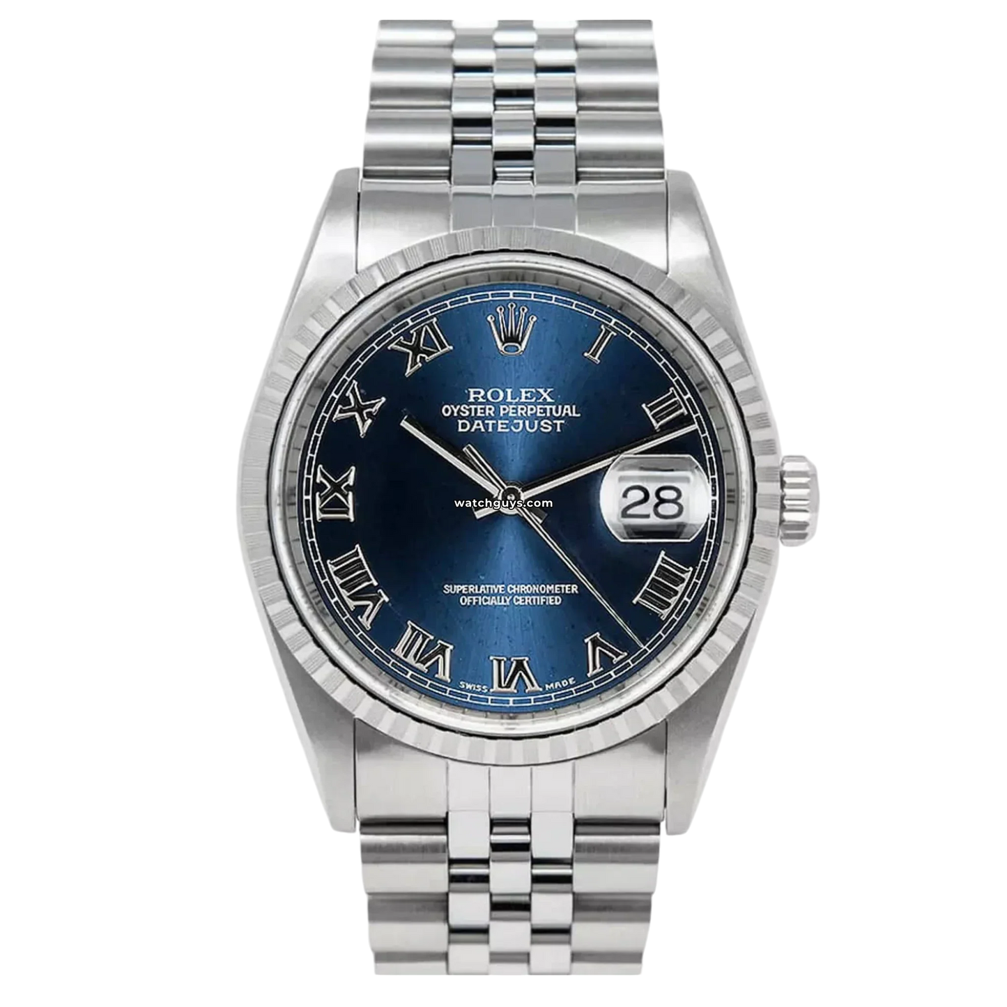 Rolex Datejust 16234 Blue Dial