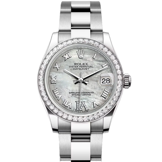Rolex Datejust 178384 Mother of Pearl Roman Oyster