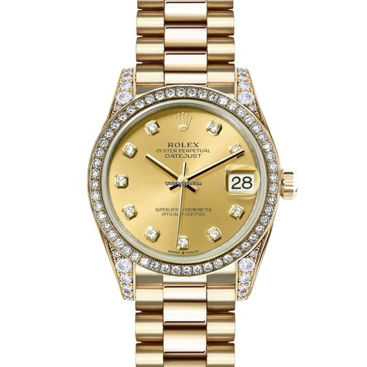 Rolex Datejust 179158 Champagne Diamond