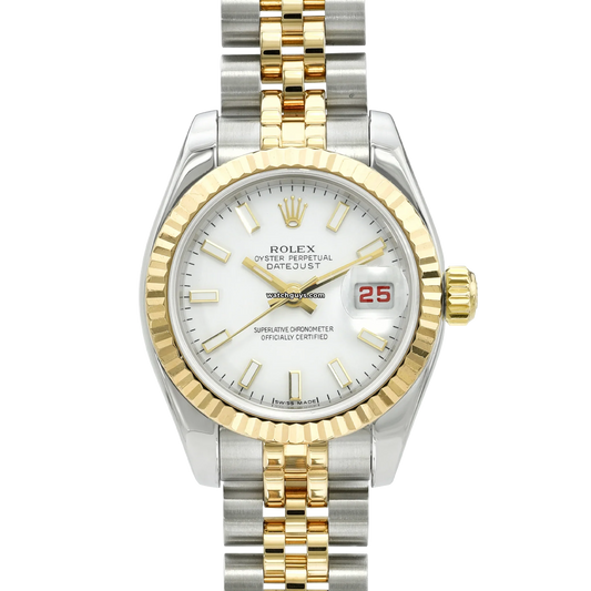 Rolex Datejust 179173 White Index