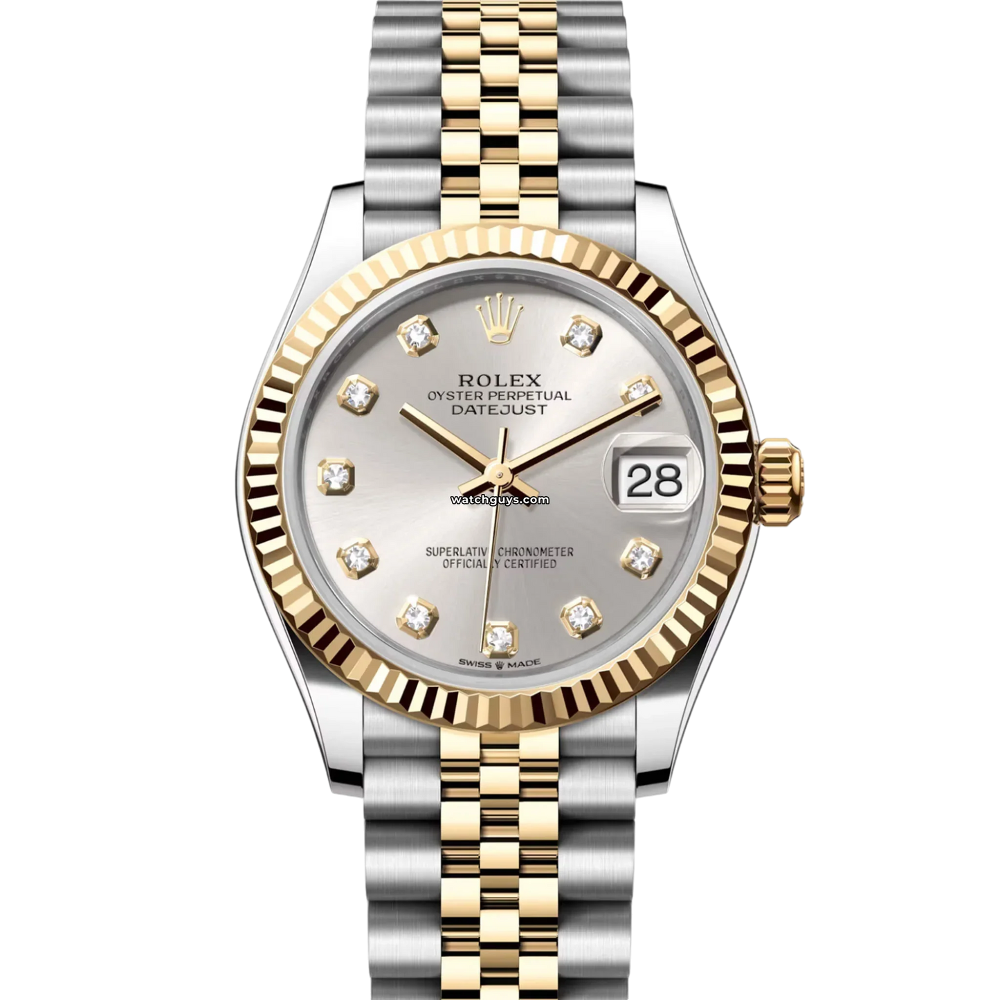 Rolex Datejust 278273 Silver Diamond Jubilee
