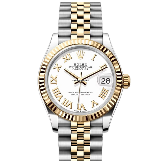 Rolex Datejust 278273 White Roman Jubilee