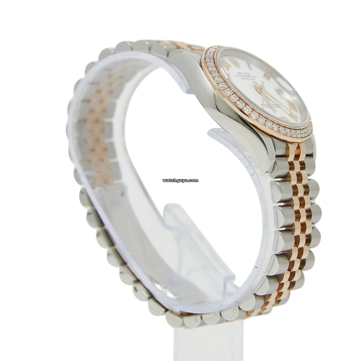 Rolex Datejust 278381RBR White Roman Diamond Jubilee